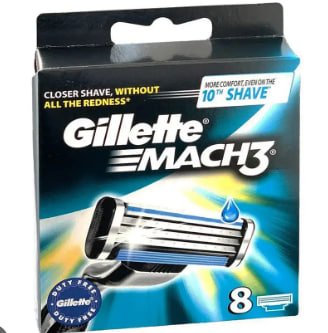 Сменные картриджи Gillette Mach3 8 шт 2782348 фото