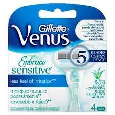 Сменные картриджи для бритья (лезвия) Venus Embrace Sensitive 4 шт 723852 фото