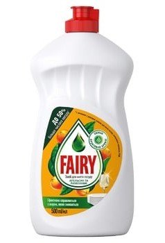 Жидкое средство для мытья посуды Fairy Апельсин и Лимонник 500 мл 314016486 фото