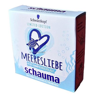 Твердий шампунь для волосся Schauma Meeresliebe 85 г 8265389 фото